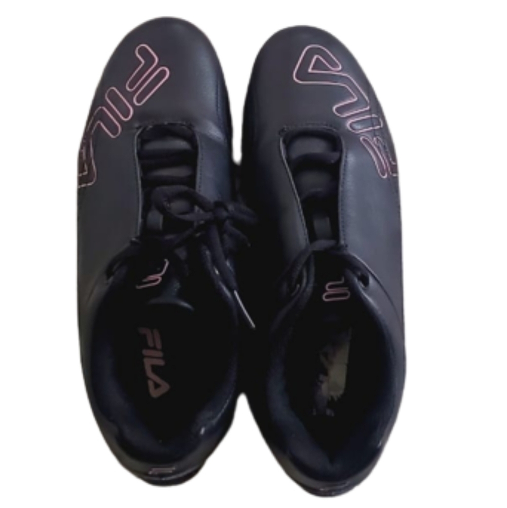 Fila Exalade Black Sneakers Athletic Shoes Size 9 🌴